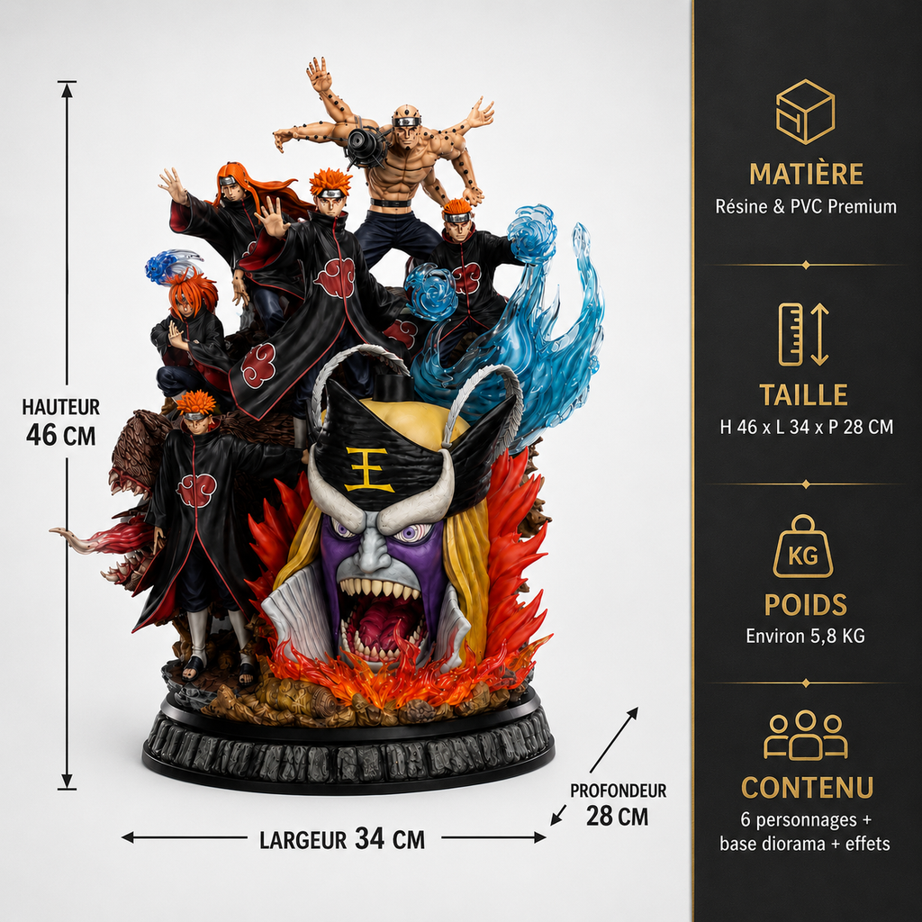 Shinobi Akatsuki – Diorama 46 cm